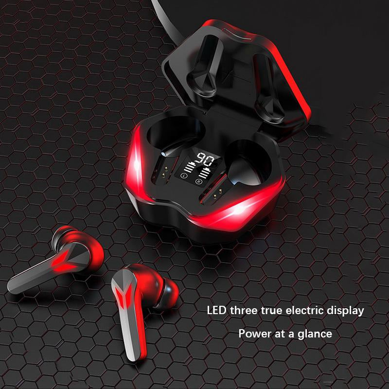 J13 Bluetooth Earbuds Binaural In-Ear Gaming Headset Dual Mode E-Sport Headphone with Digital Display Breathing Light J13 Bluetooth Earbuds Binaural In-Ear Gaming Headset Dual Mode E-Sport Headphone with Digital Display Breathing Light